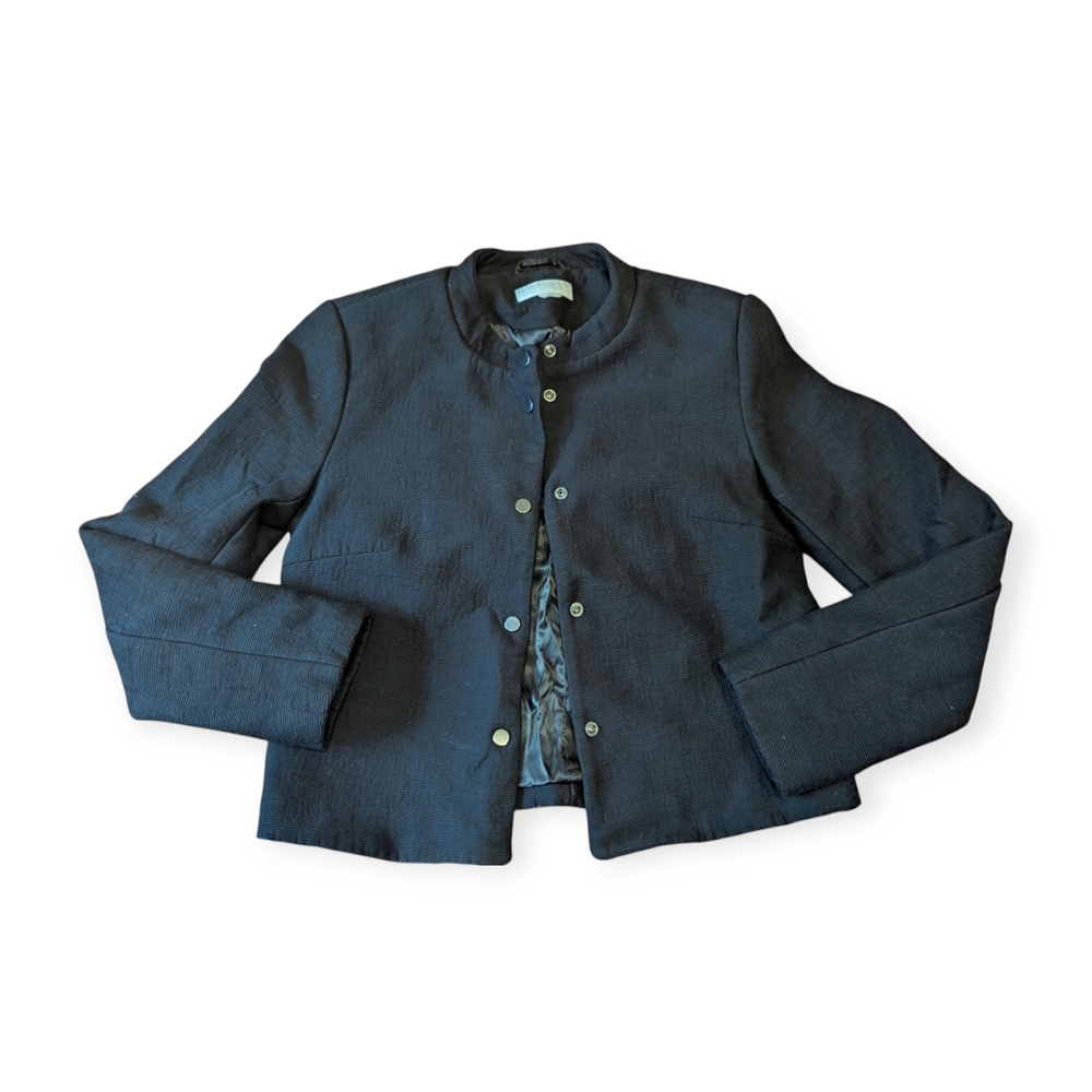 H&M Women's Textured Black Jacket S